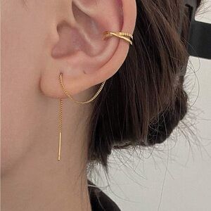 Elegant Gold Hoop Earrings